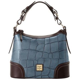 Dooney & Bourke Denison Hobo Shoulder Bag - Steel Blue